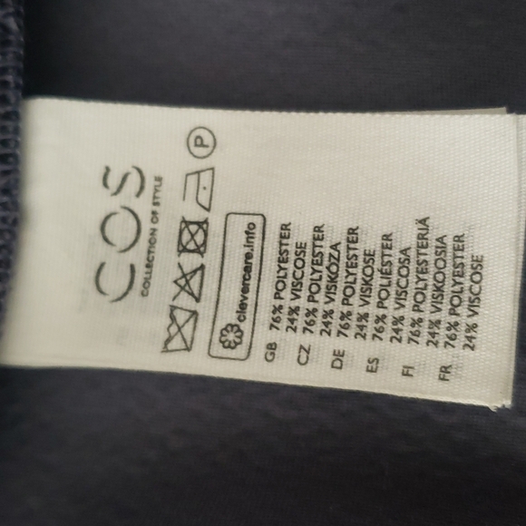 Cos Shortsleeve Zip Up Blazer - Picture 8 of 10